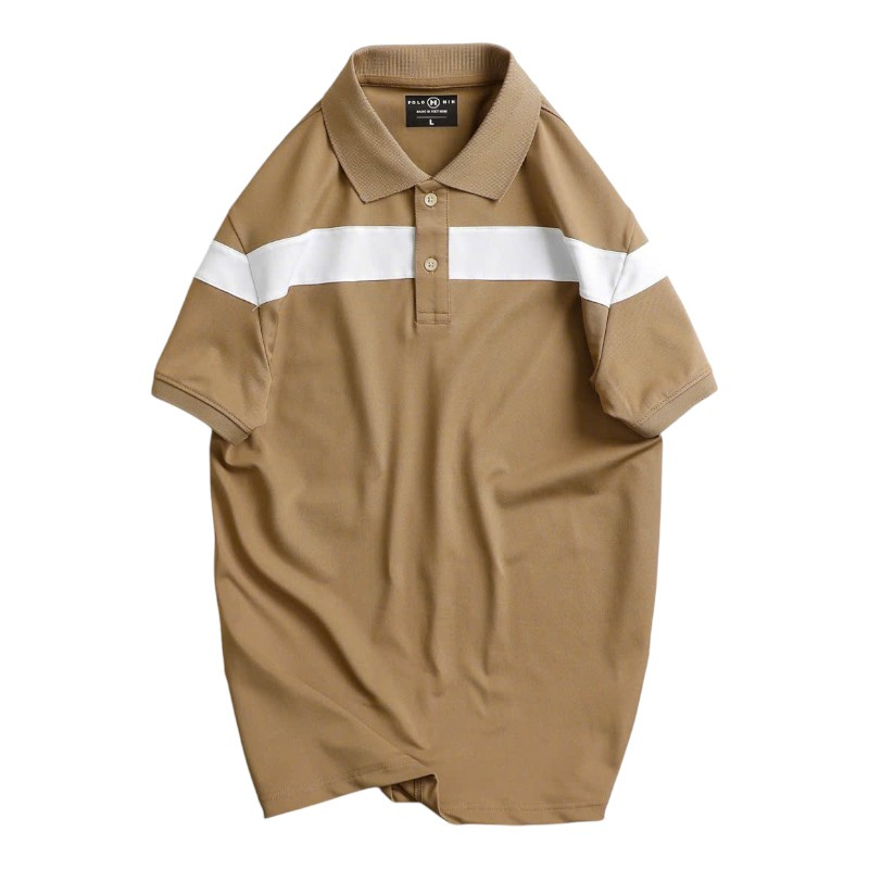 26200_cs250-7_20250401163555-5.png Áo Thun Nam Cổ Bẻ Họa Tiết Sọc Ngang Trước Ngực Bền Đẹp (Có Size 3XL) - CS250