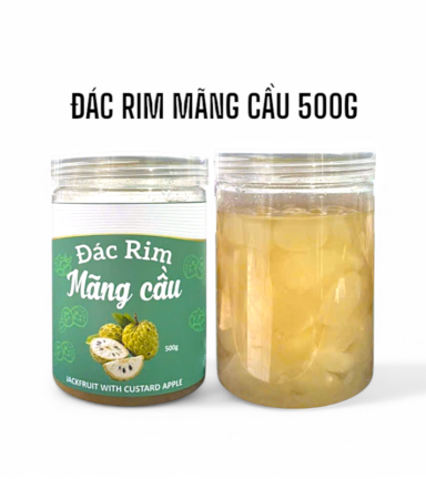Đác Rim Mãng Cầu Thơm Ngon 500g - DRMC500G