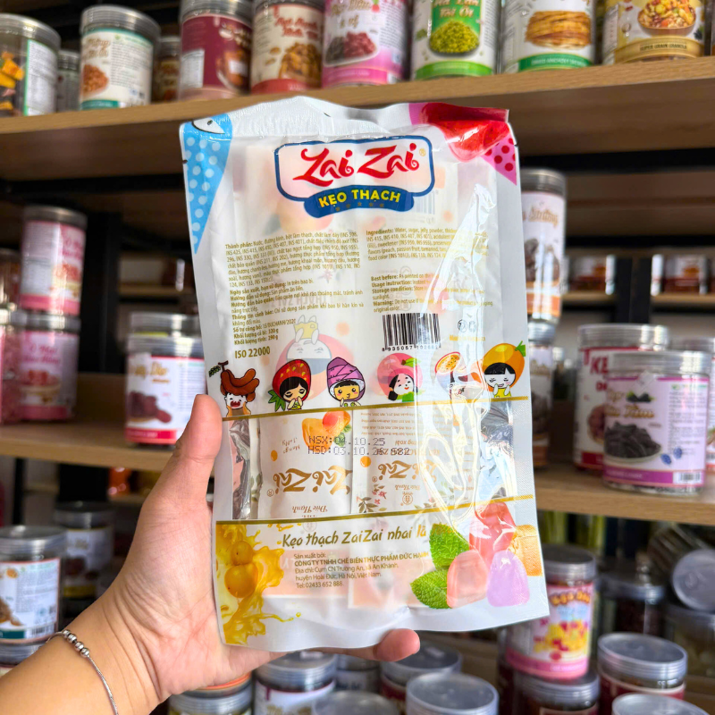 Chuyên sỉ túi Thạch Rau Câu Zai Zai Đức Hạnh Mix Vị 320g 11 Chuyên sỉ túi Thạch Rau Câu Zai Zai Đức Hạnh Mix Vị 320g