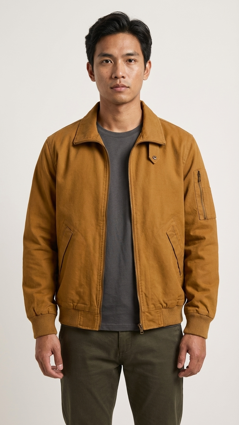 26299_pomelli-image-2_20260325140811-2.png Áo Khoác Kaki Dày Lót Dù Nam Cổ Bẻ Có Túi Trong Cao Cấp Big Size - AK093