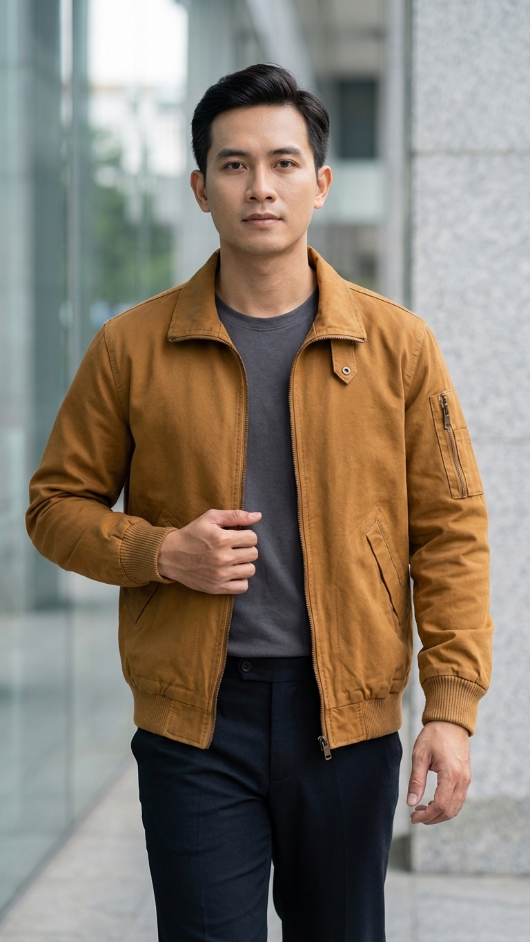 26299_pomelli-image-3_20260325140812-2.png Áo Khoác Kaki Dày Lót Dù Nam Cổ Bẻ Có Túi Trong Cao Cấp Big Size - AK093