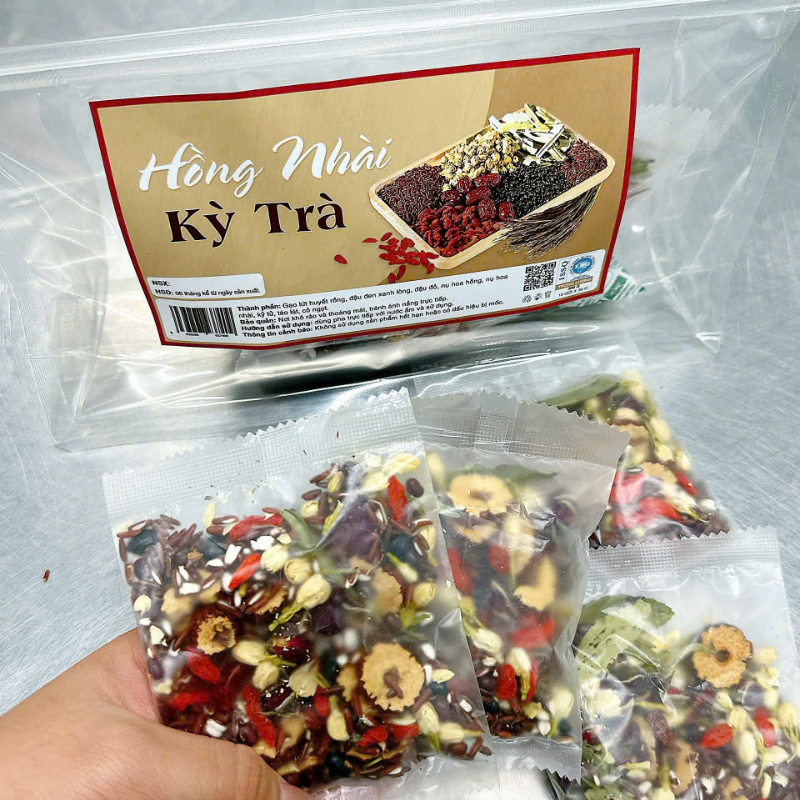 Nguồn hàng sỉ trà Hồng Nhài 300g Túi Zip 10 Gói 2 Nguồn hàng sỉ trà Hồng Nhài 300g Túi Zip 10 Gói