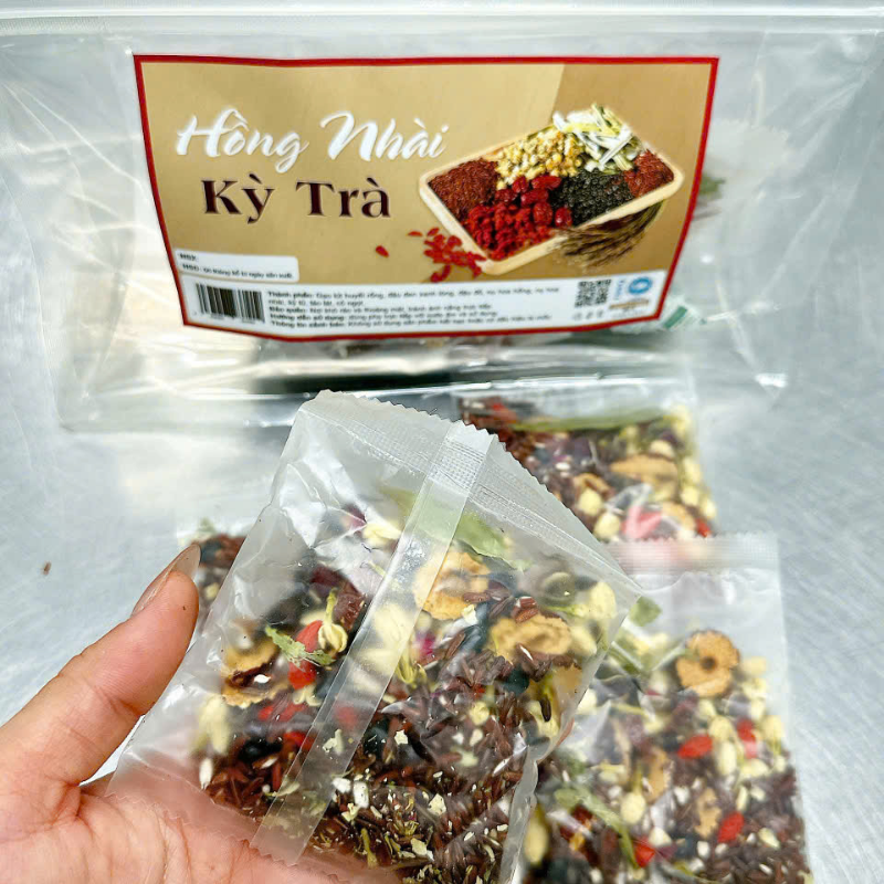 Nguồn hàng sỉ trà Hồng Nhài 300g Túi Zip 10 Gói 3 Nguồn hàng sỉ trà Hồng Nhài 300g Túi Zip 10 Gói