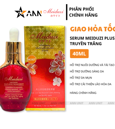 Serum Meiduzi Plus Truyền Trắng Nhật Bản 40ml Chính Hãng - Hỗ Trợ Da Mụn Cải Thiện Lão Hóa Da - 4919855362521