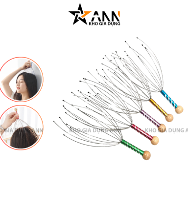 Cây Massage Da Đầu, Gãy Đầu Thư Giãn Thoải Mái - Cây Mát Xa Đầu - DCMSD01