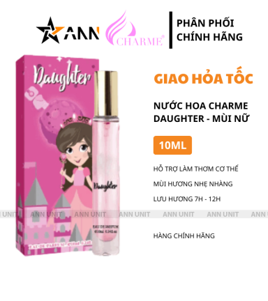 Nước Hoa Trẻ Em Charme Daughter Mini 10ml - 8936194693778