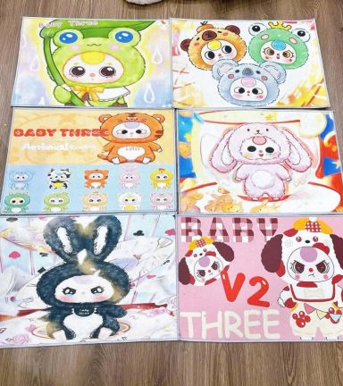 Thảm Lau Chân Chữ Nhật BabyThree 40x60cm - TCCNBT