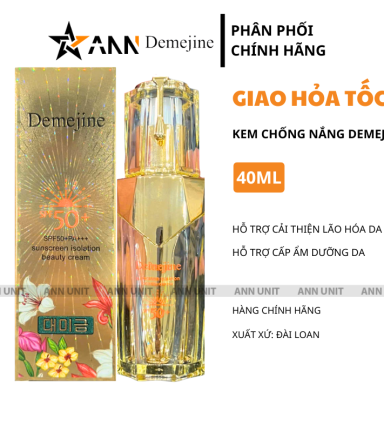 Kem Chống Nắng Demejine Dn Plus 40ml - Hỗ Trợ Cấp Ẩm Bảo Vệ Da - 4719855331660
