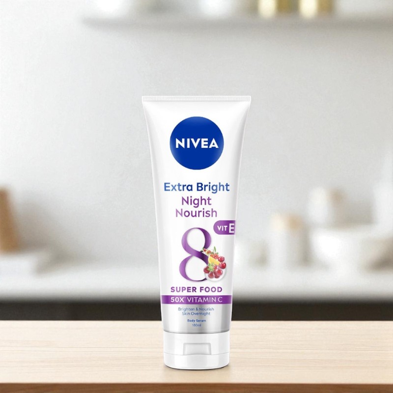 Tinh Chất Dưỡng Thể Nivea Màu Tím Ban Đêm 180ml 6 Tinh Chất Dưỡng Thể Nivea Màu Tím Ban Đêm 180ml