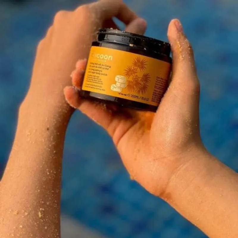 Tẩy Tế Bào Chết Cocoon Đường Thốt Nốt An Giang 200ml 10 Tẩy Tế Bào Chết Cocoon Đường Thốt Nốt An Giang 200ml