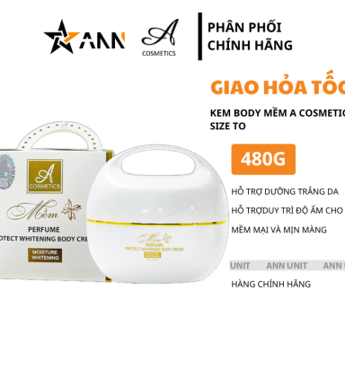 Kem Body Mềm Nước Hoa A Cosmetics Phương Anh Size To 480g - BODYA480