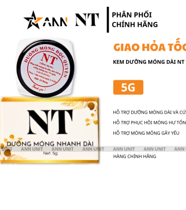 Kem Dưỡng Móng NT 5g Hỗ Trợ Bảo Vệ Và Nuôi Dưỡng Móng Dài - KEMNT5G