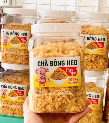 Chà Bông Heo Xù 500g Thơm Ngon - CBHX500G