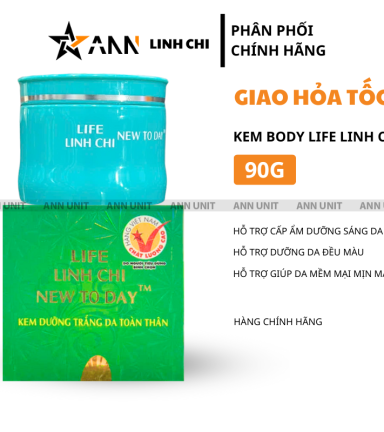 Kem Body Ốc Sên Linh Chi New To Day 90g Hỗ Trợ Cấp Ẩm Dưỡng Sáng Da Toàn Thân - 8938504811421