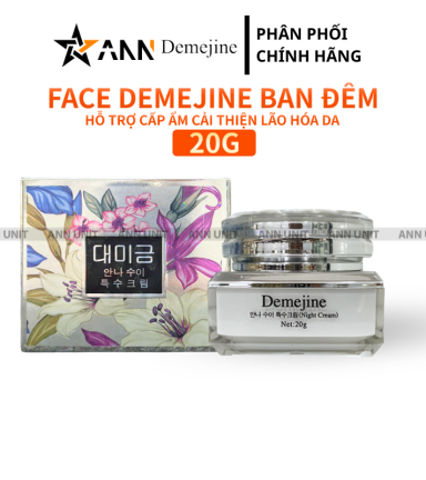 Kem Face Demejine Ban Đêm Tem Vuông 20g Công Nghệ Hàn Quốc - 4719855331011TEMVUONG