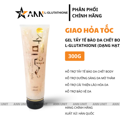 Tẩy Tế Bào Chết Body Hàn Quốc L-Gutathione Dạng Hạt 300g - TTBCBDLGHQ