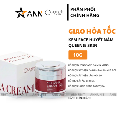 Kem Face Huyết Nám Queenie Skin 10g - FACEHUYETNAM10G