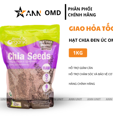Hạt Chia Úc Túi Tím 1kg - HATCHIATIM1KG