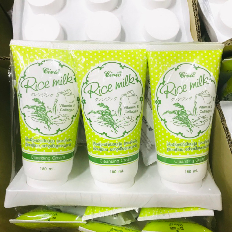 Sữa Rửa Mặt Gạo Thái Lan Civic 18ml 5 Sữa Rửa Mặt Gạo Thái Lan Civic 18ml