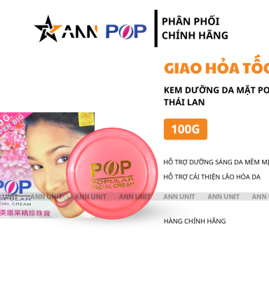 Kem Dưỡng Da Mặt Pop Thái Lan 100g - 8853318002134