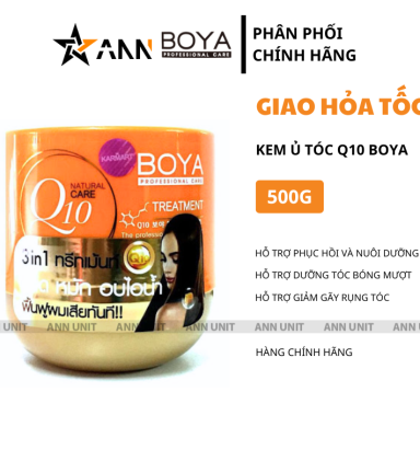 Kem Ủ Tóc Boya Q10 500g - 8858842062340
