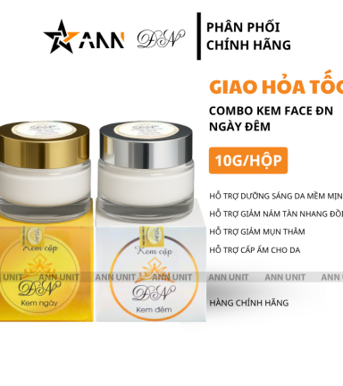 Combo Kem Face Đn Ngày Đêm Mini 10g - KFDN10G