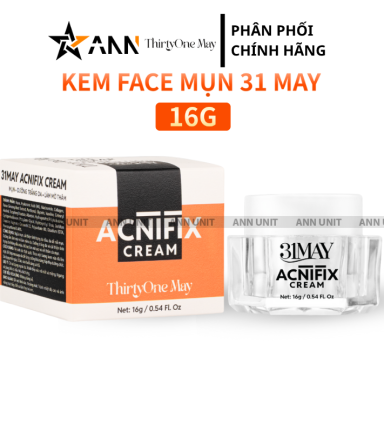 Kem Mụn 31may Acnifix 16g – Face Thirty One May Acnifix Chính Hãng - 8938562528088