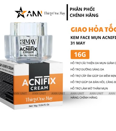 Kem Mụn 31may Acnifix 15g – Face Thirty One May Acnifix Chính Hãng - 8938562528088