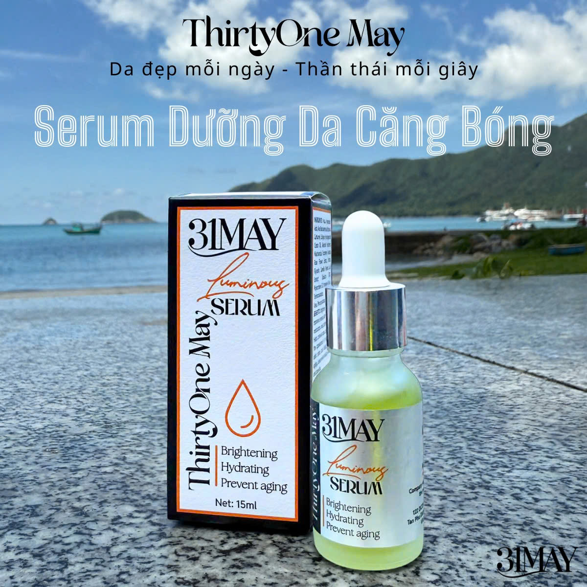 26548_z6908928497766-fc2bb98e401b8b39f046781e36126f25_20250820224616-6.jpg Serum Dưỡng Sáng Da Đều Màu 31May Luminous 15ml - Tinh Chất Dưỡng Thirty One May - 8938562528054