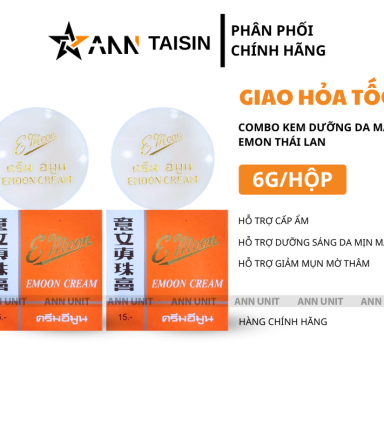 Combo 2 Hộp Kem Dưỡng Da Mặt Emoon Taisin Thái Lan 6g/Hộp - 8850218010009