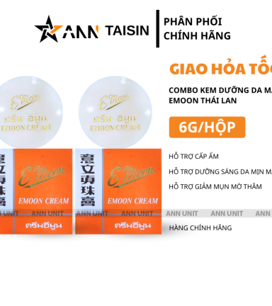 Combo 2 Hộp Kem Dưỡng Da Mặt Emoon Taisin Thái Lan 6g/Hộp - 8850218010009