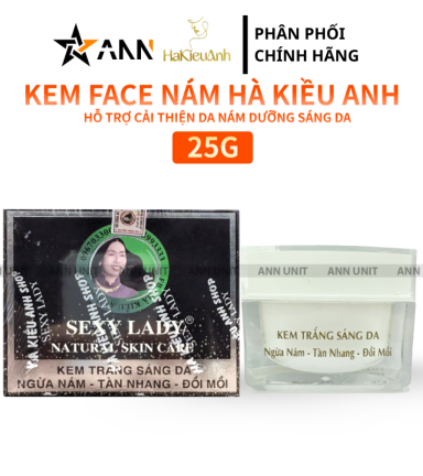 Kem Face Nám Hà Kiều Anh Sexy Lady Natural Skin Care 25g - FNHKA25G