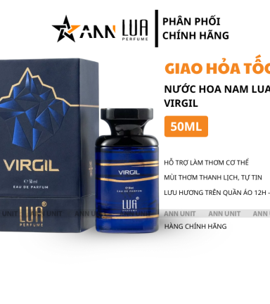 Nước Hoa Nam Lua Virgil 50ml Hương Thơm Thanh Lịch Tự Tin - 8936095372857