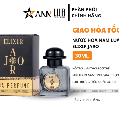 Nước Hoa Nam Elixir Jaro 30ml - Hương Thơm Mạnh Mẽ Sang Trọng - 8936095373113