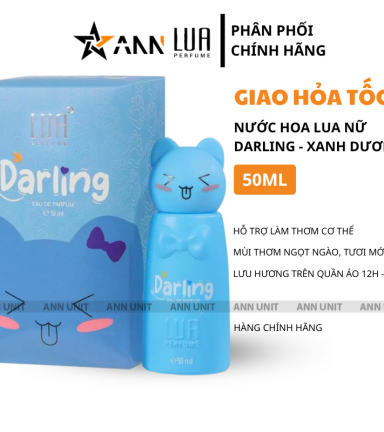 Nước Hoa Nữ Lua Darling 50ml - Hương Thơm Ngọt Ngào Tươi Mát - 8936095373656
