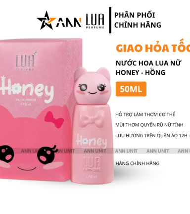 Nước Hoa Nữ Lua Honey 50ml - Hương Thơm Quyến Rũ Nữ Tính - 8936095373632