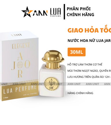 Nước Hoa Nữ Lua Jaro Elegent 30ml - Hương Thơm Ngọt Ngào Quyến Rũ - LUAJAROTRANG30ML