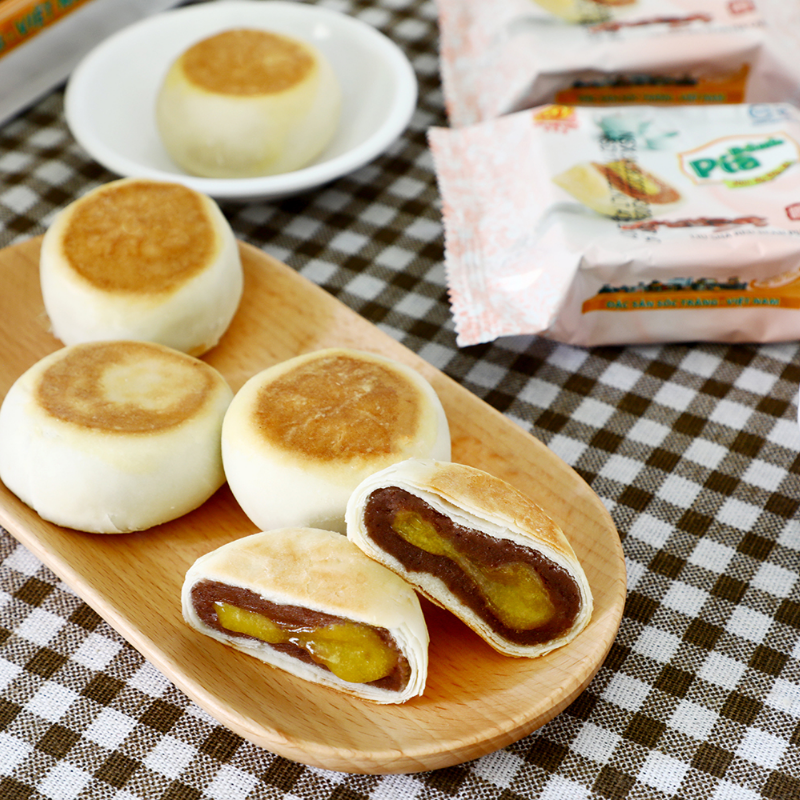 26626_30_20250828122004-1.png Bánh Pía Kim Sa Đậu Đỏ Tân Huê Viên Thơm Ngon 480g (40g x 12 cái) - 8936014311608