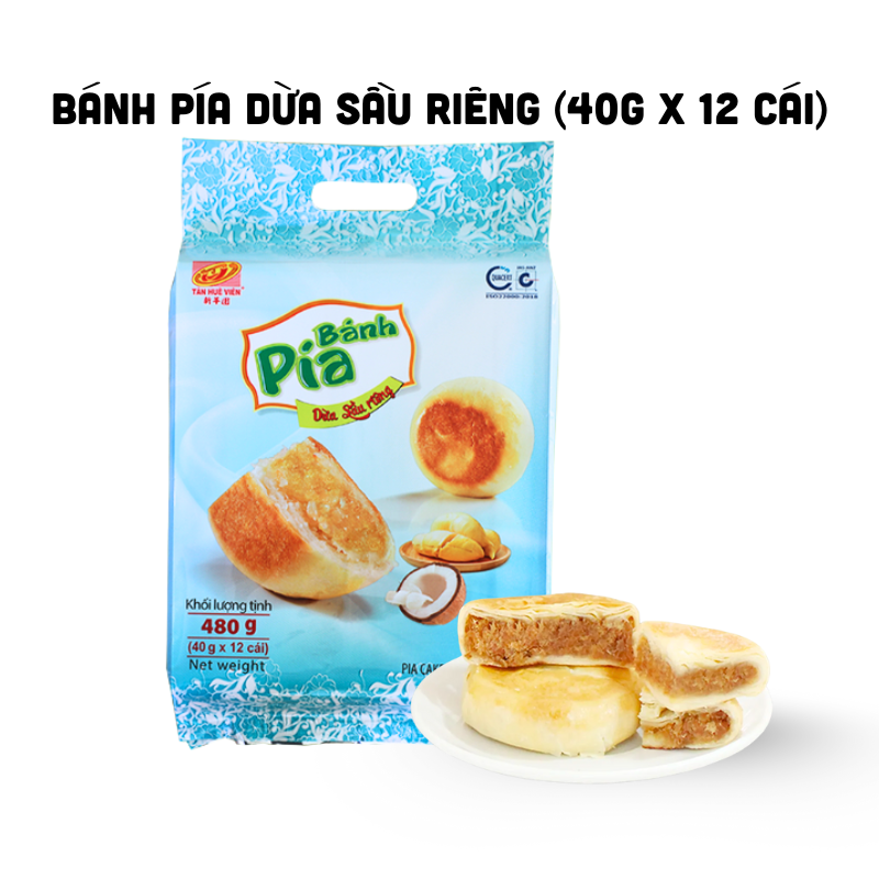 26637_93_20250828151042-3.png Bánh Pía Dừa Sầu Riêng Tân Huê Viên Thơm Ngon 480g (40g x 12 cái) - 8936014313282