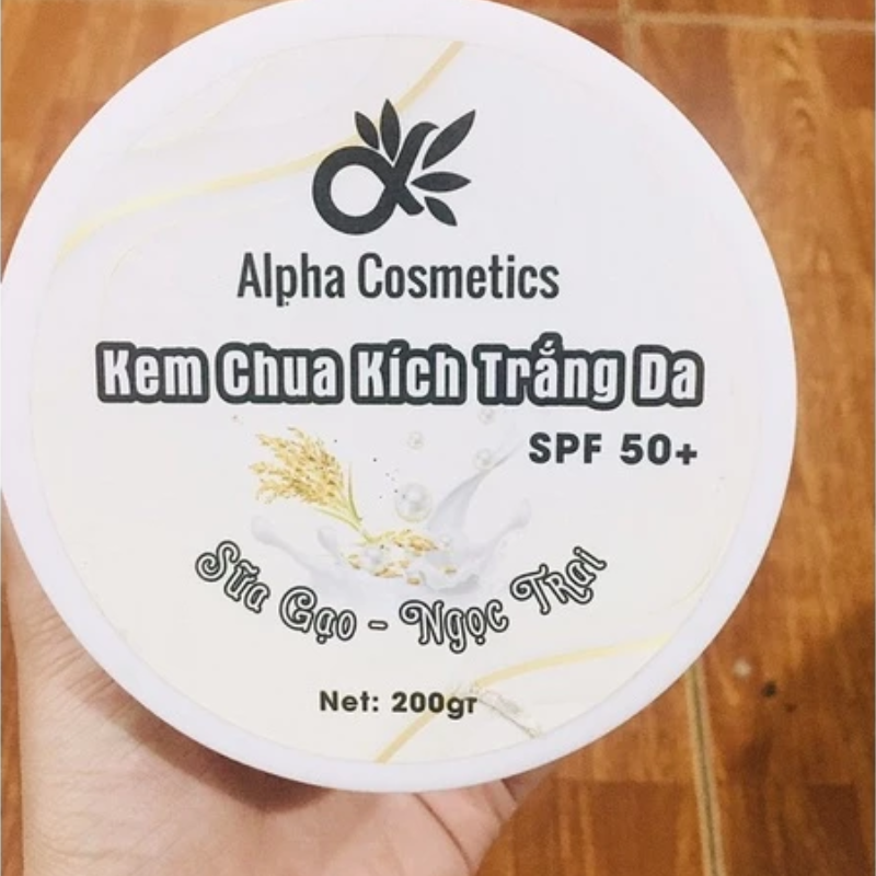 26640_7_20250828183947-1.png Kem Chua Kích Trắng Da Body Sữa Gạo Ngọc Trai Alpha Cosmetic 200g - Kem Cốt Trắng Da Body - KCKTAC200G