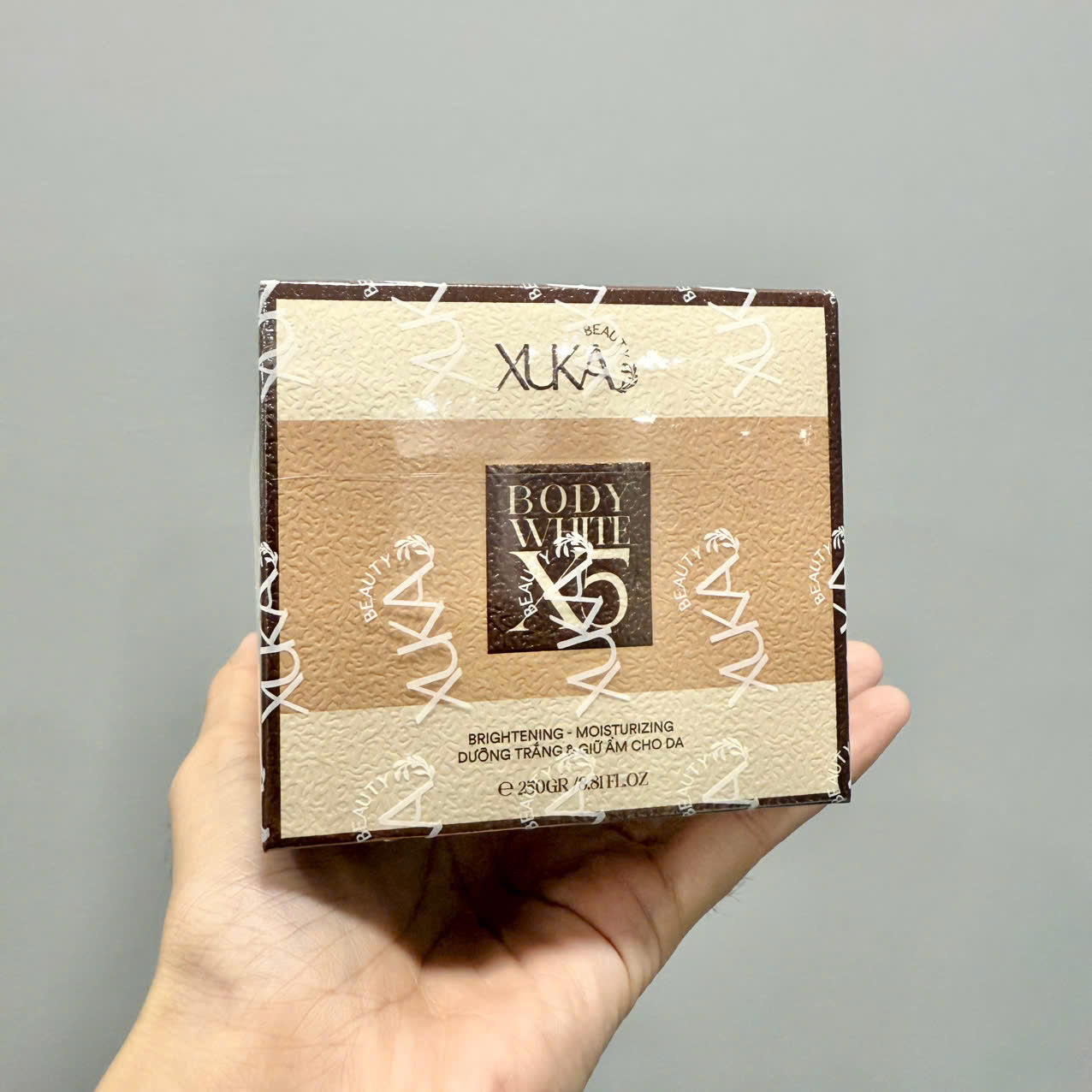 26652_z6961248696629-5c725c8968396207a697d407640e76de_20250830173510-1.jpg Kem Body Xuka Beauty White X5 250g - 8936228350288