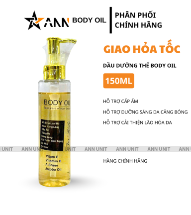 Dầu Dưỡng Thể Body Oil Take Care Of Your Beauty For Body 150ml - DAUBODYOIL150ML