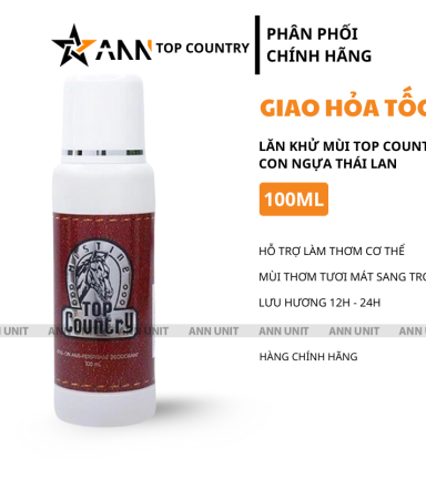 Lăn Nách Ngựa Thái Lan Mistine 100ml - Lăn Nách Nam Ngựa Đỏ Top Country - 8859178706830