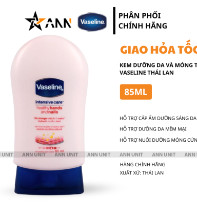 Kem Dưỡng Da Và Móng Tay Vaseline Thái Lan 85ml - 8851932143578