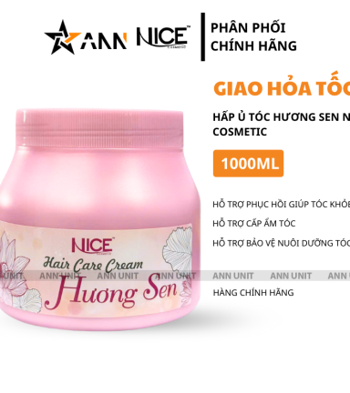 Kem Hấp Ủ Tóc Hương Sen Nice Cosmetic 1000ml - 8936117350313