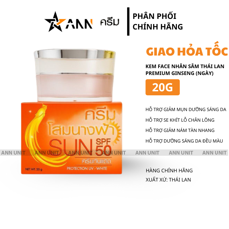 26679_2_20250904105817-1.png Kem Face Nhân Sâm Thái Lan Premium Ginseng Ban Ngày 20g/Hộp - 8852562123541