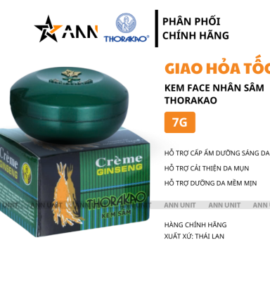 Kem Face Nhân Sâm Thorakao Thái Lan 7g - 8934727020312
