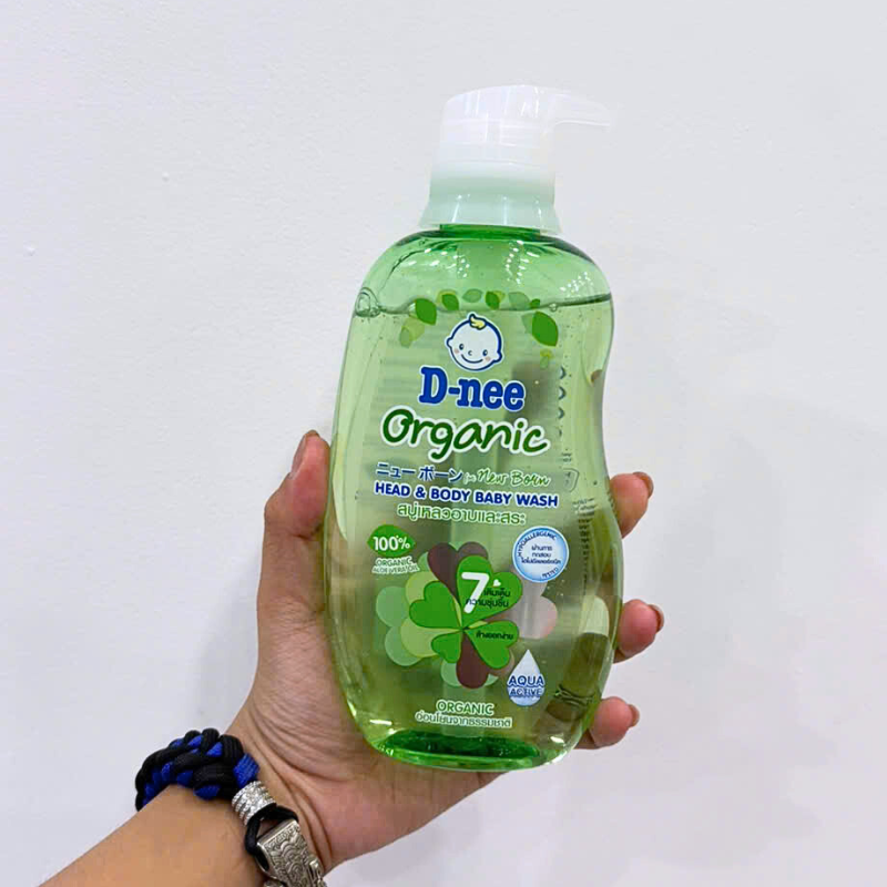 26700_19_20250905111242-2.png Sữa Tắm Gội Toàn Thân Cho Bé Sơ Sinh Dnee Organic Màu Xanh Lá 380ml - 8851989061849