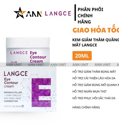Kem Hỗ Trợ Giảm Thâm Quầng Mắt Langce Eye Contour Cream 20ml - 8936061210244