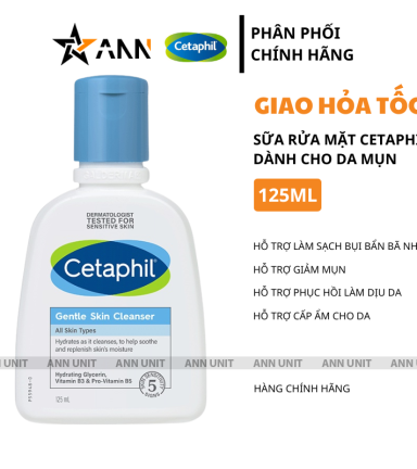 Sữa Rửa Mặt Cetaphil 125ml Dành Cho Da Mụn - 3499320013055